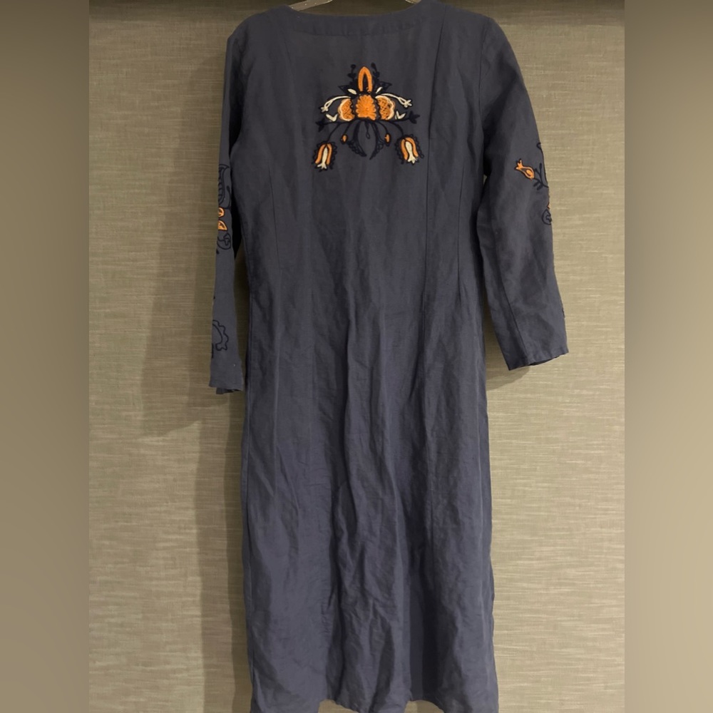 Roller Rabbit Dress Embroidered, XS - Picture 5 of 6